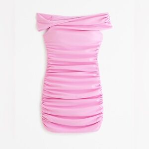 Abercrombie & fitch off shoulder mini dress